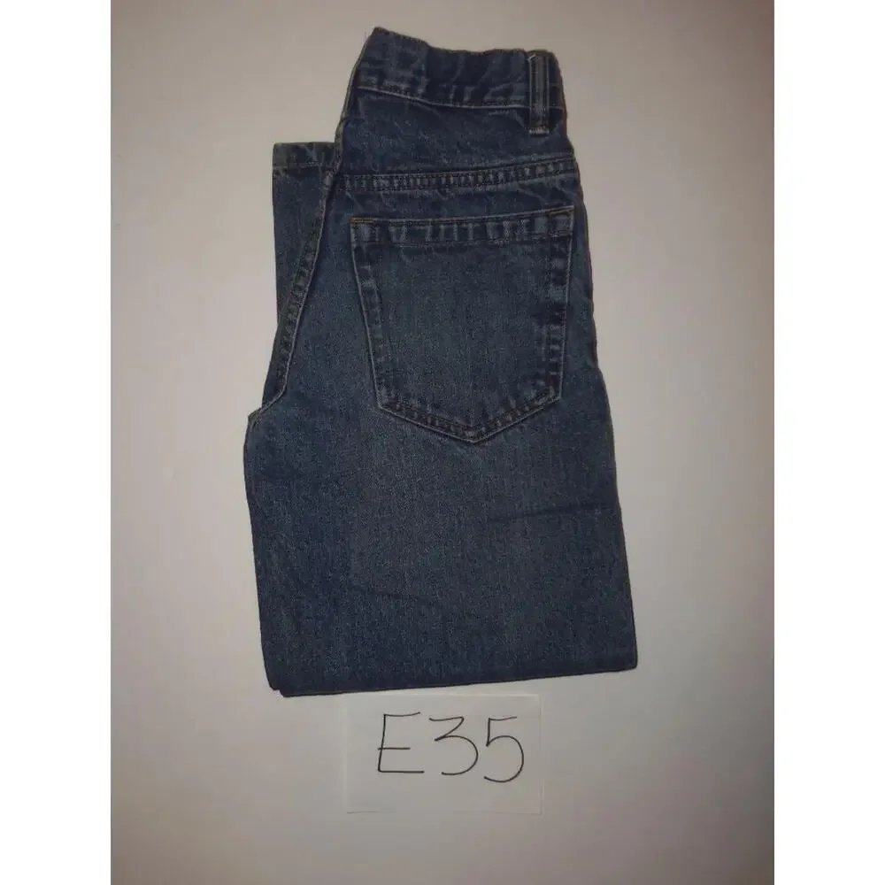 Arizona Blue Jeans Size 8 Slim Loose Fit Adjustable Waist -0316E35